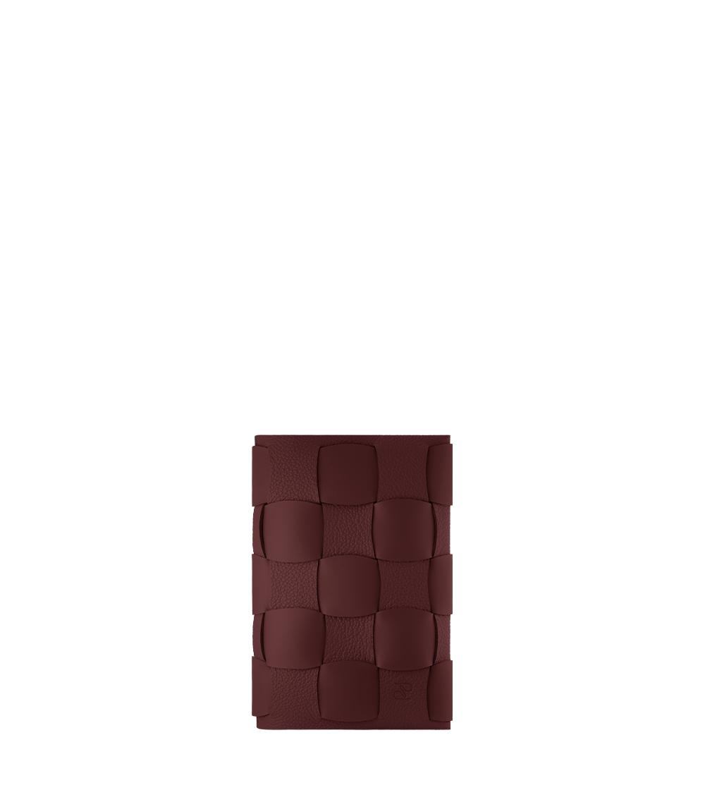 Polene Paris Couvre carnet Neiti A6 - Cerise Noire