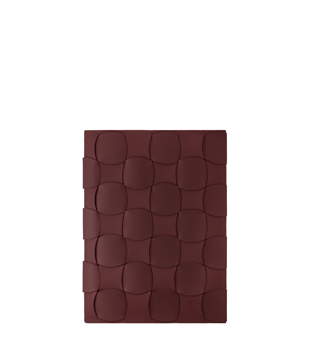 Polene Paris Couvre carnet Neiti A5 - Cerise Noire