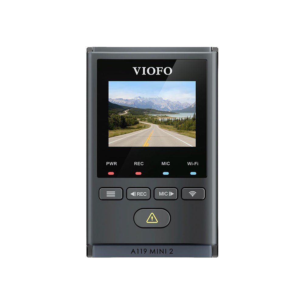 VIOFO A119 MINI 2 Voice Control 2K 60fps 5GHz WiFi Dash Camera with Sony STARVIS 2 Image S