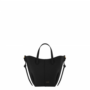 Polene Paris Cyme Tote Nano - Noir Grainé