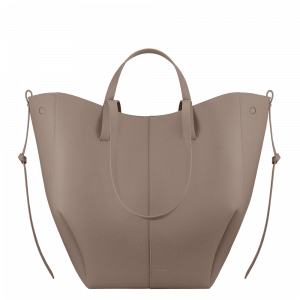Polene Paris Cyme Tote - Taupe Grainé