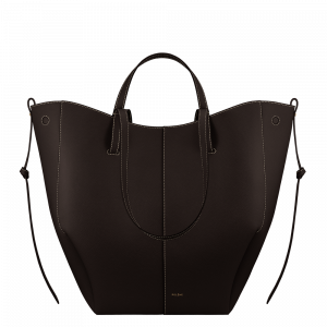 Polene Paris Cyme Tote - Ébène Grainé