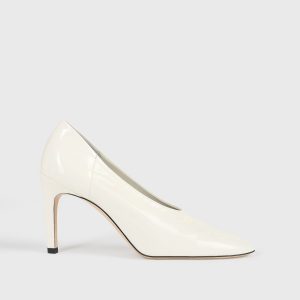 Toteme Studio Slip naplack pumps off-white