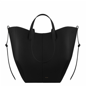 Polene Paris Cyme Tote - Noir Grainé