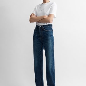 Toteme Studio Classic slim denim full length faded blue