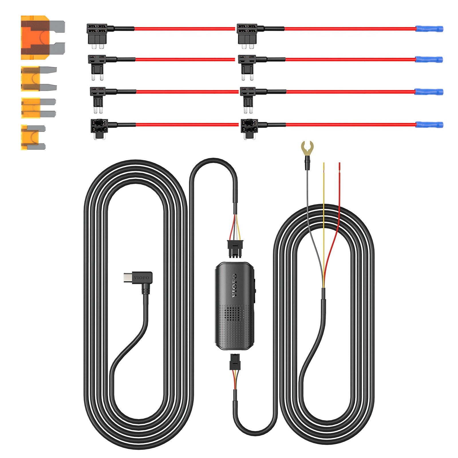VIOFO Type-C HK6 ACC Hardwire Kit for A329S Series, Support Hybrid Parking Mode, Automatic