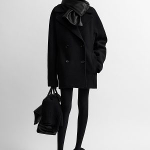 Toteme Studio Rounded peacoat black petite