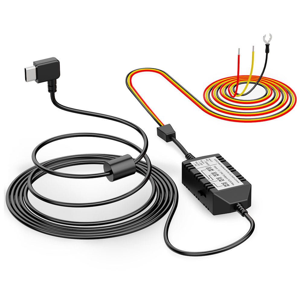 VIOFO 6M (19.68ft)Type-C HK4 Hardwire Kit For A119 MINI 2/A229 DUO/A229 PLUS/A229 PRO/T130