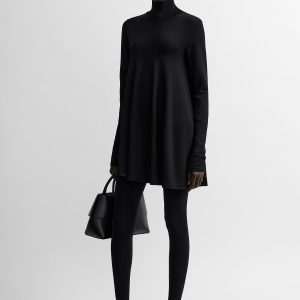 Toteme Studio Crepe turtleneck top black