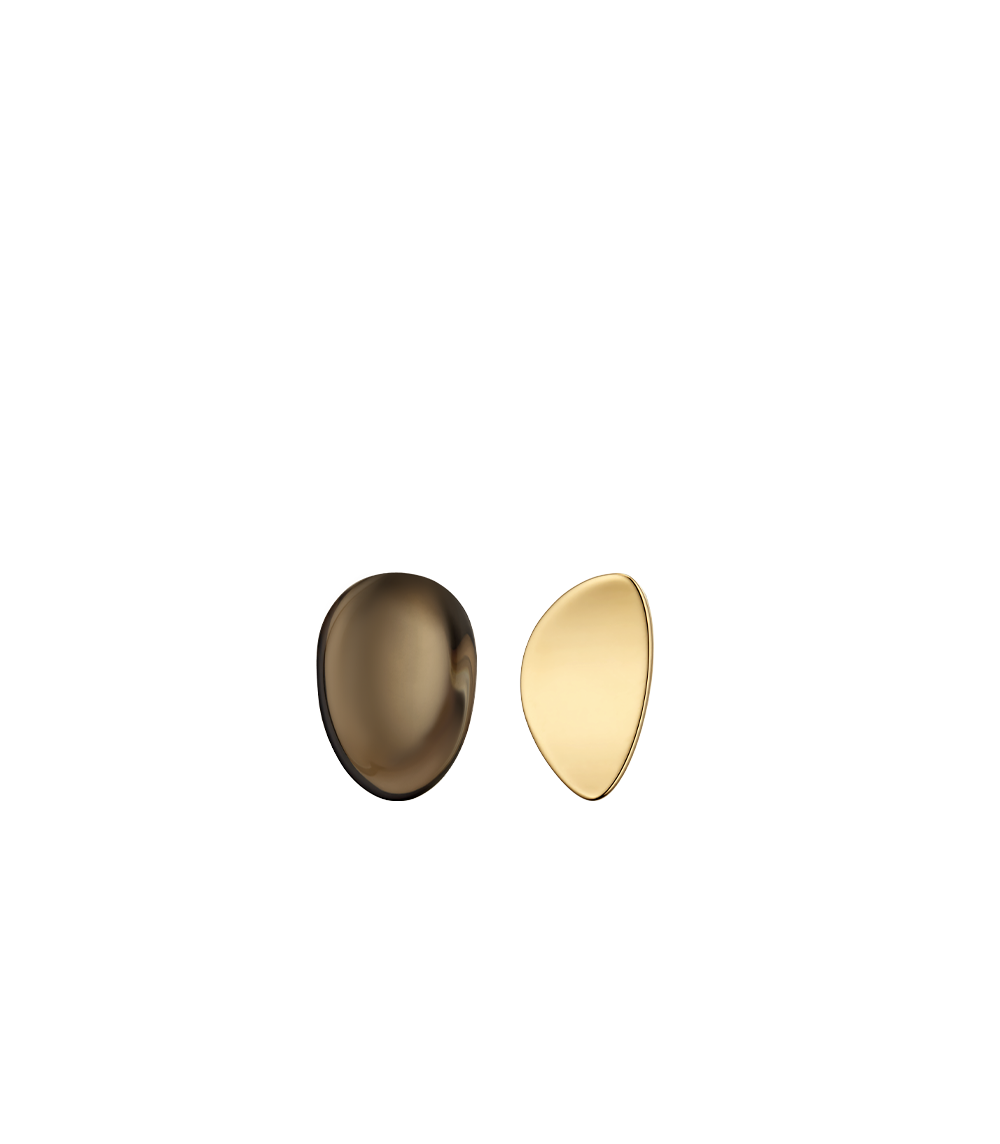 Polene Paris Puces d'oreilles Naé - Verre fumé