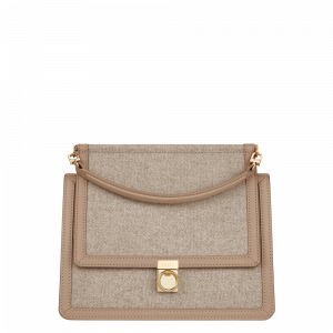 Polene Paris Numéro Sept - Tissé Duo Taupe