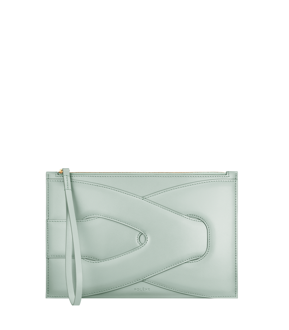 Polene Paris Pochette Nodde - Ecume
