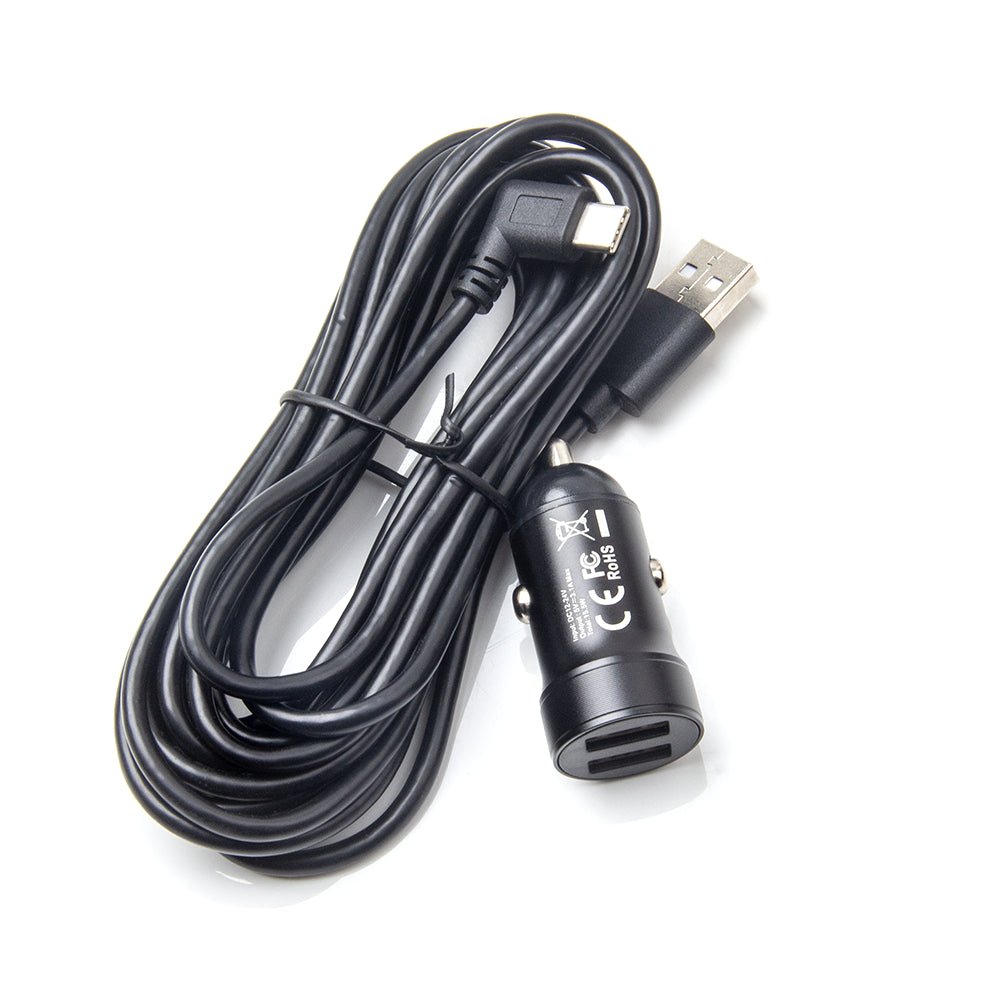VIOFO A119 MINI/A119 MINI 2 Type-C Dual USB Car Charger with 11.48 ft Power Cable