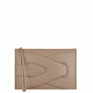Polene Paris Pochette Nodde - Taupe