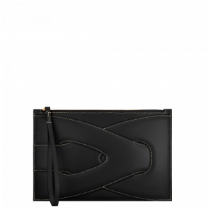 Polene Paris Pochette Nodde - Noir