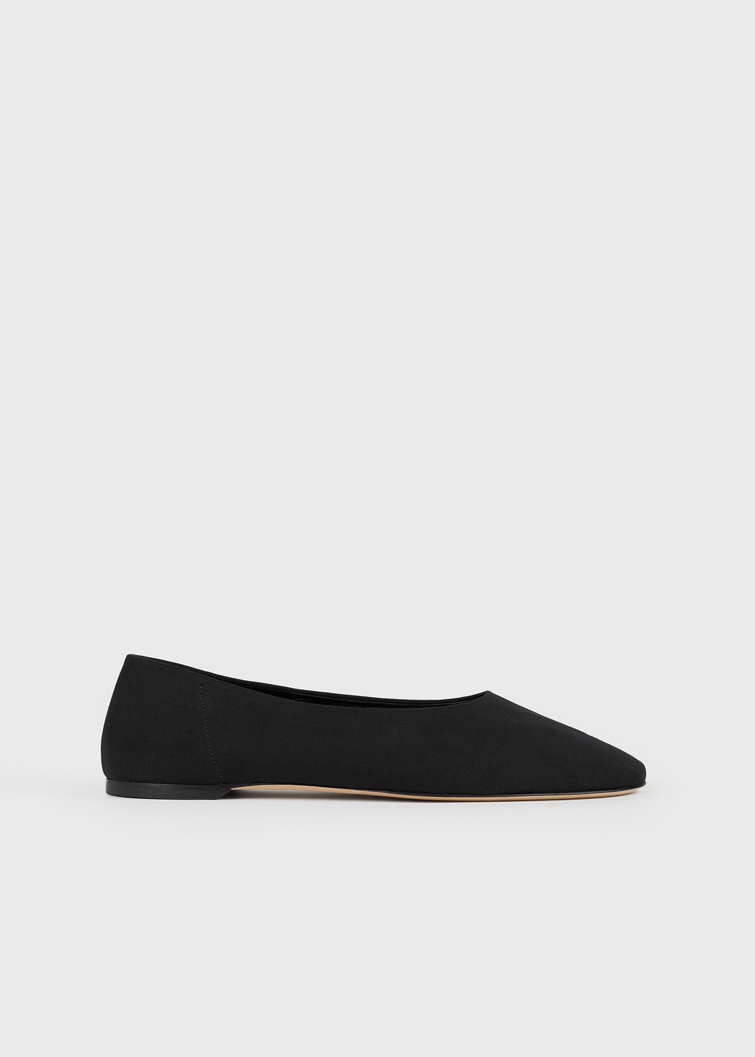 Toteme Studio Slip jersey ballerinas black