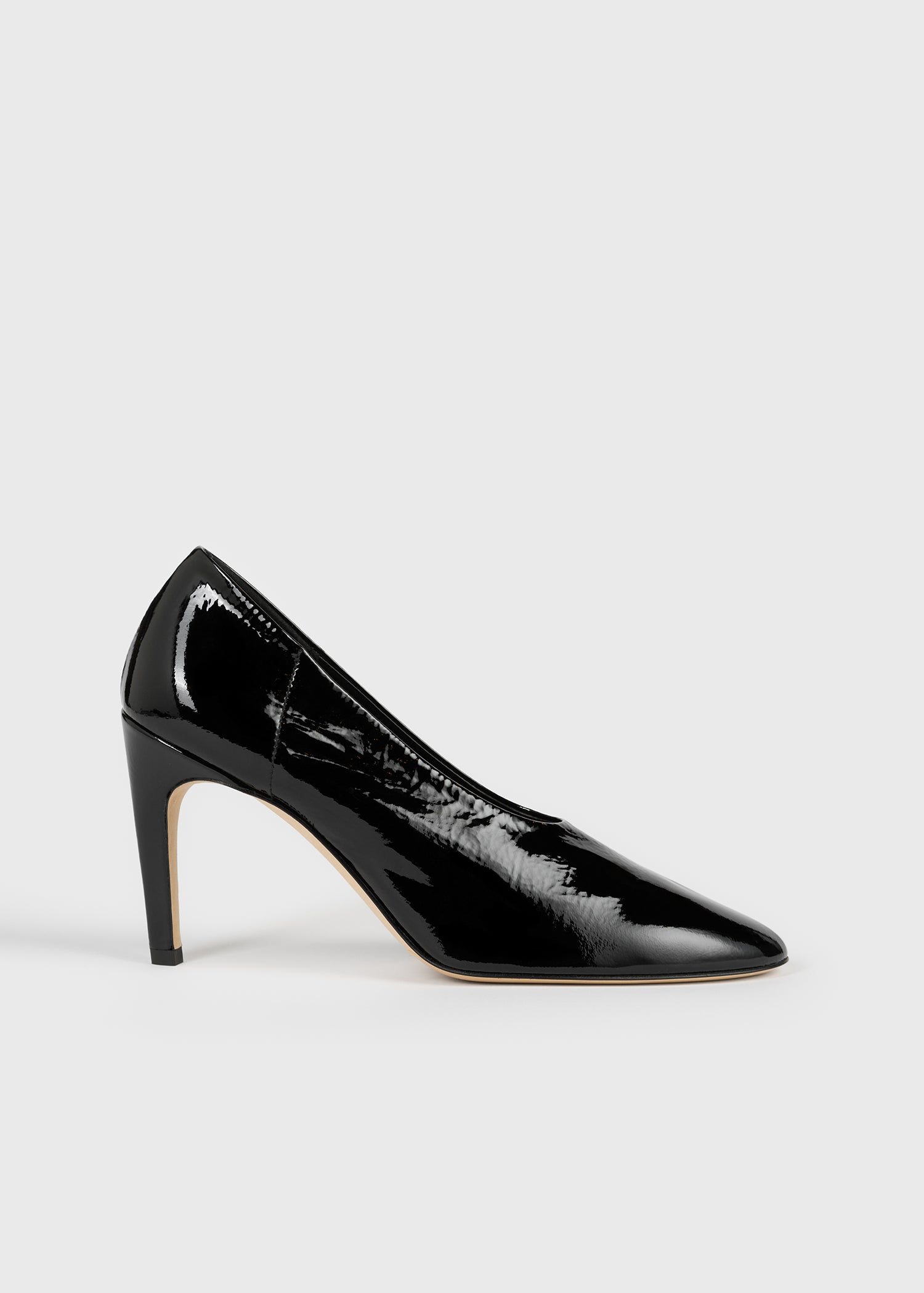 Toteme Studio Slip naplack pumps black