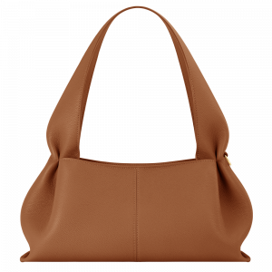 Polene Paris Numéro Neuf East West - Camel Grainé