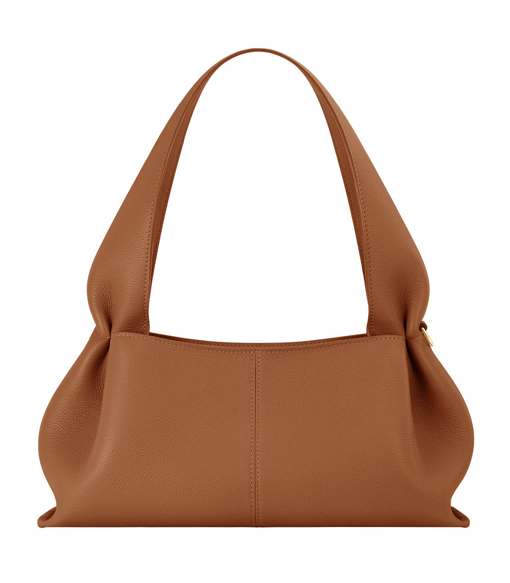 Polene Paris Numéro Neuf East West - Camel Grainé