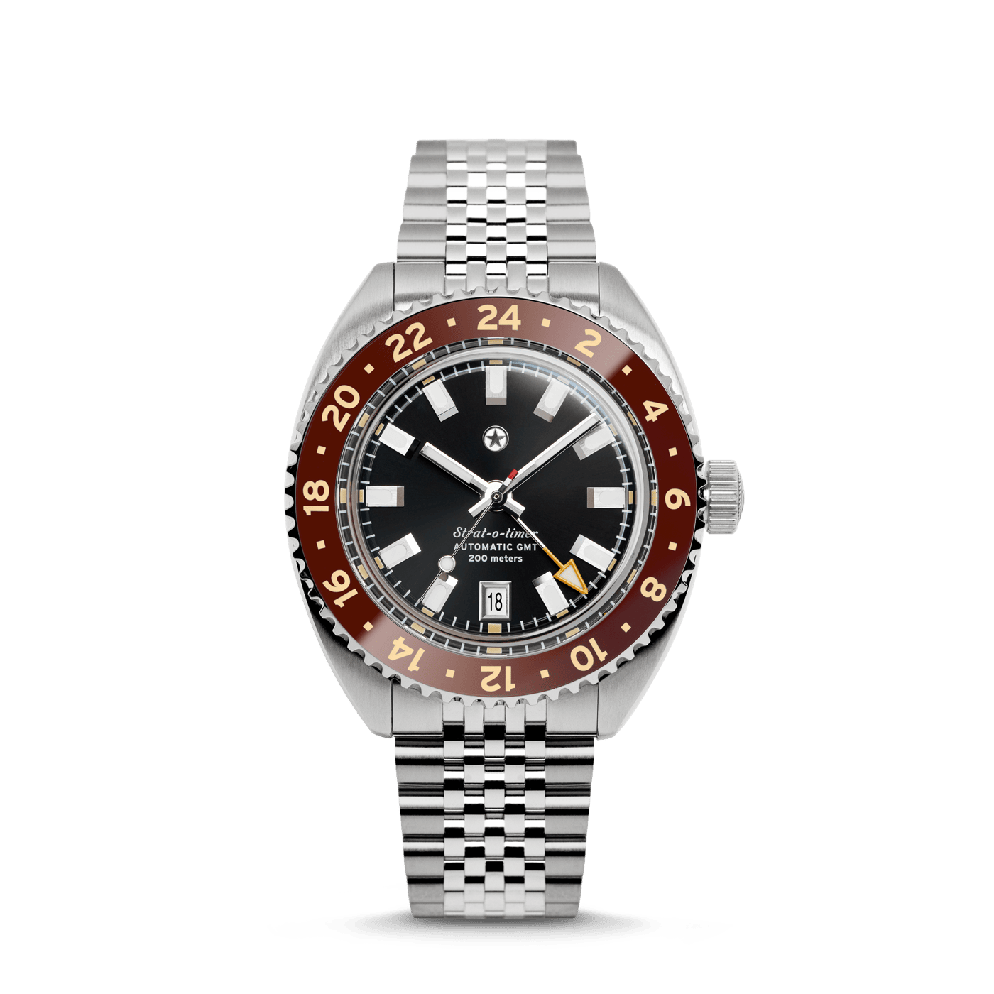 Jack Mason Strat-o-timer GMT: Espresso