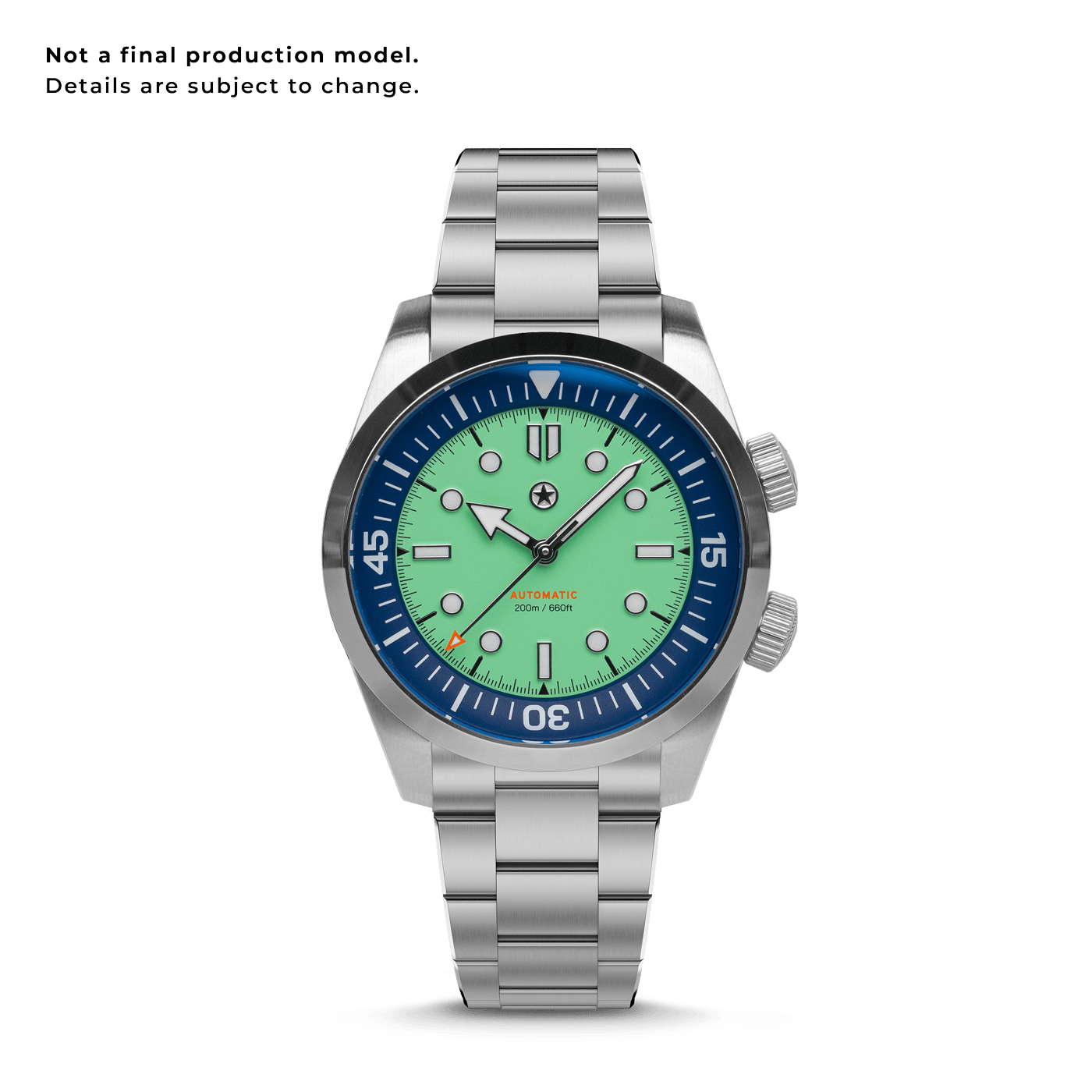 Jack Mason Palmera Skin Diver: Seafoam