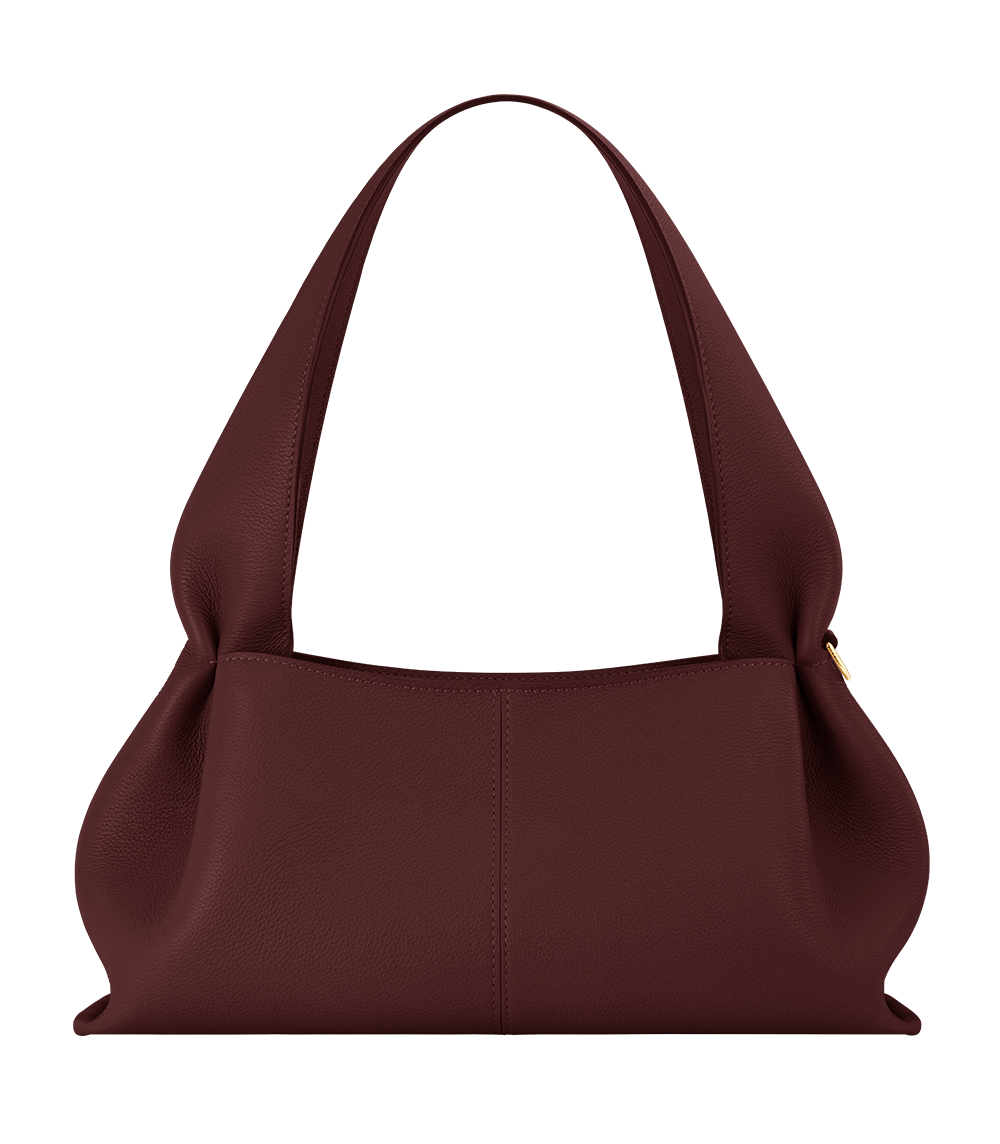 Polene Paris Numéro Neuf East West - Cerise Noire Grainé