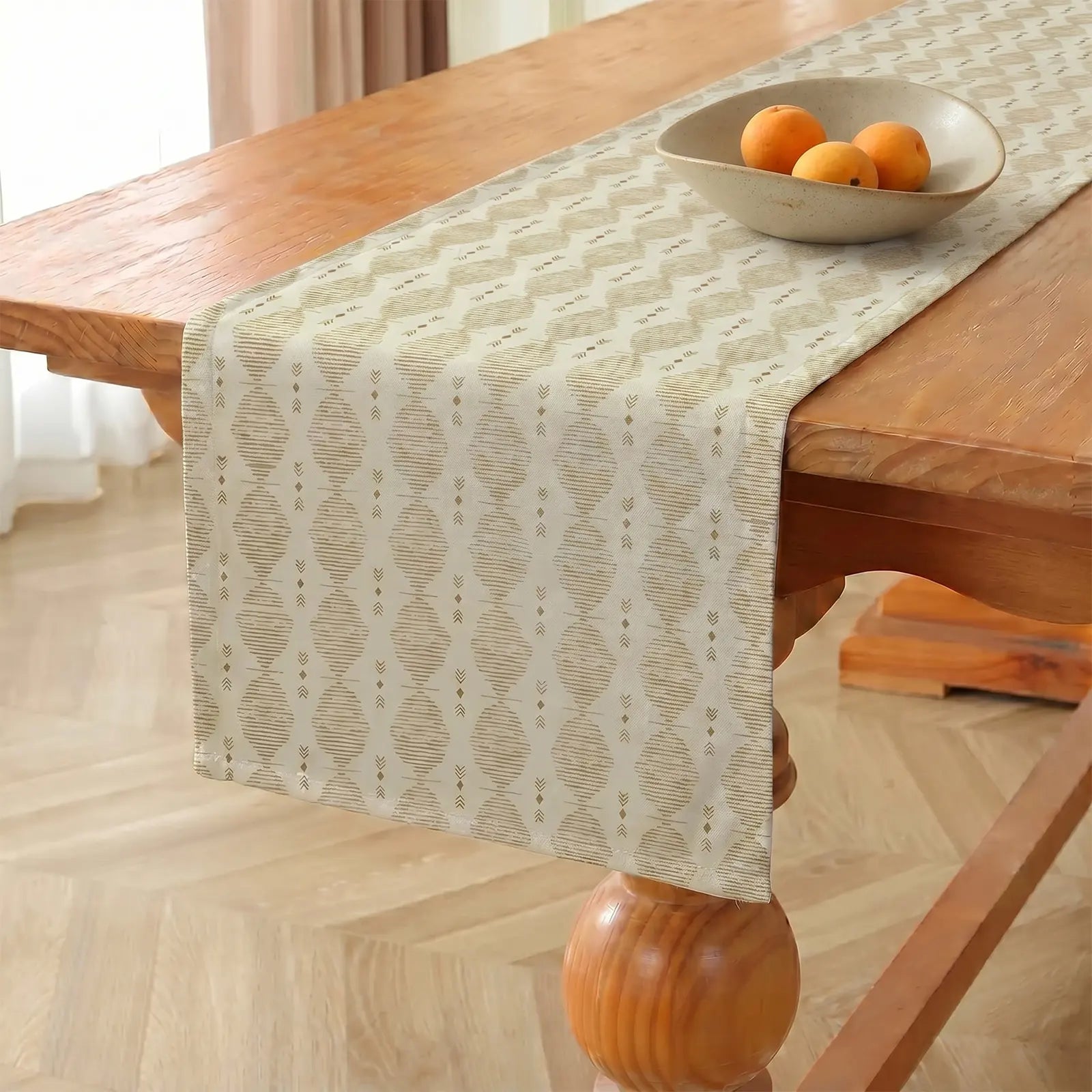 Kim Morrow x TWOPAGES Modern Americana Cotton Table Runner