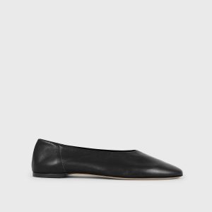 Toteme Studio Slip nappa ballerinas black