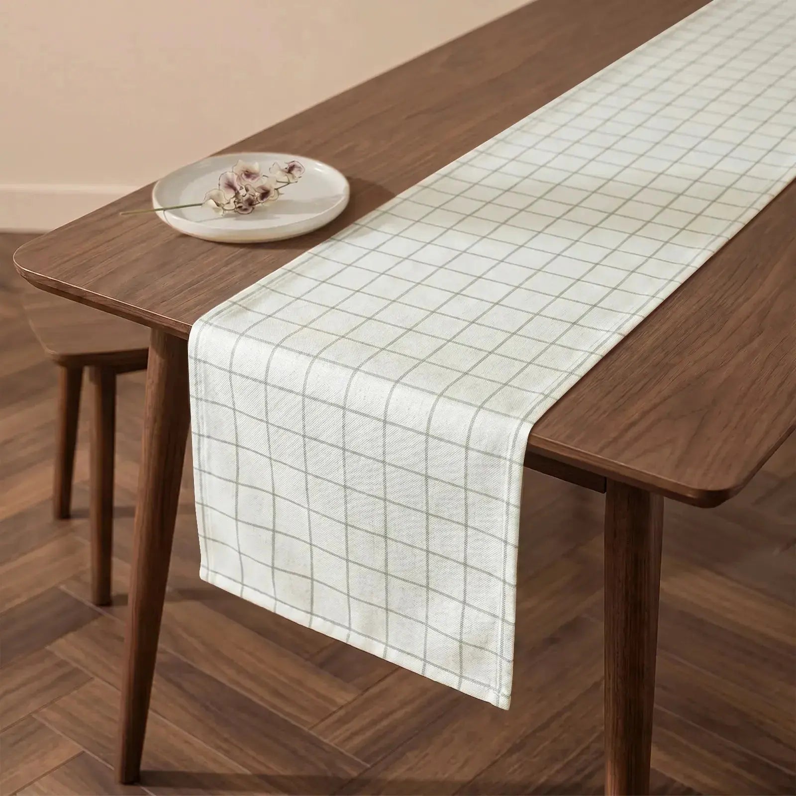Stefana Silber x TWOPAGES Printed Linen Table Runner