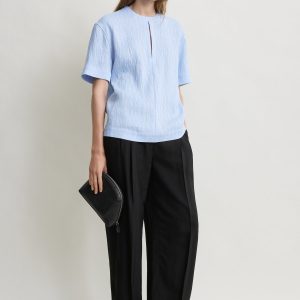 Toteme Studio Soft tunic top sky petite
