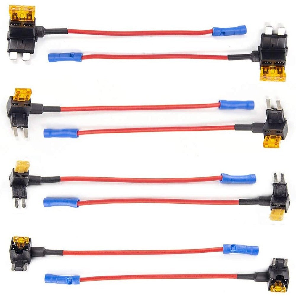 VIOFO 4PCS*2 Packs Circuit Fuse Tap with ATO, Mini, Micro2, Mini Low Profile Adapter Holde