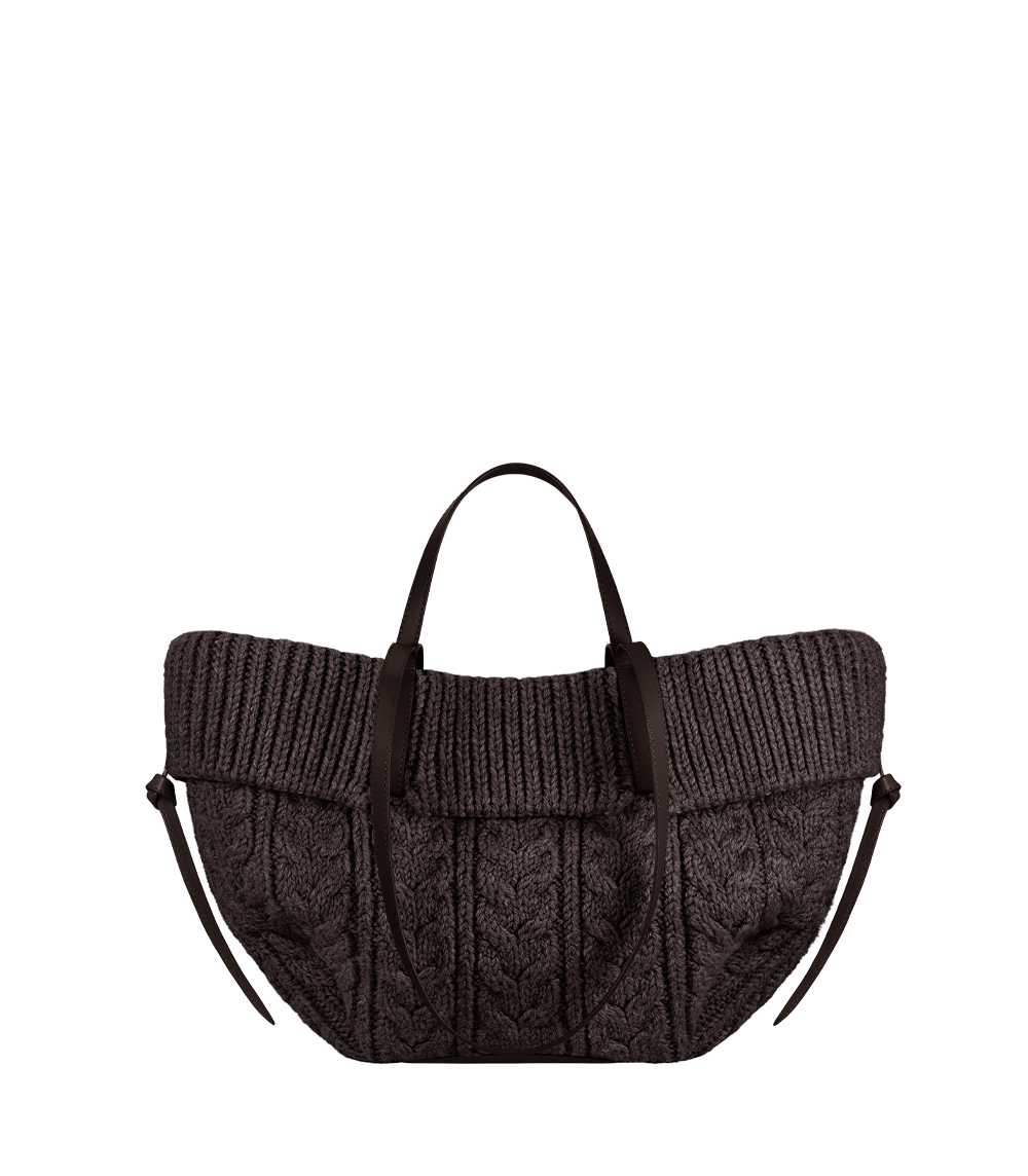 Polene Paris Cyme Mini - Ébène Mérinos