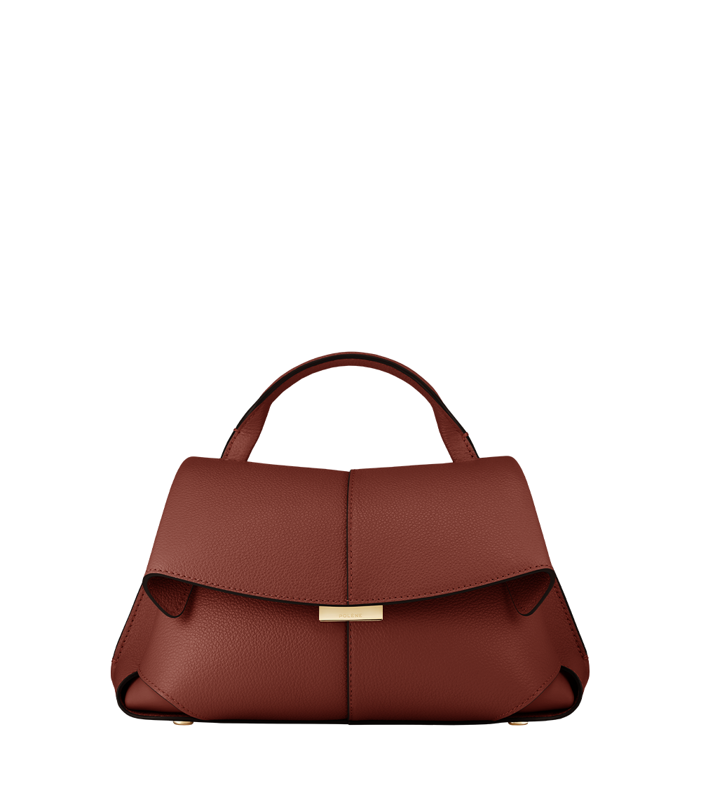 Polene Paris Mokki Mini - Argile Rouge Grainé