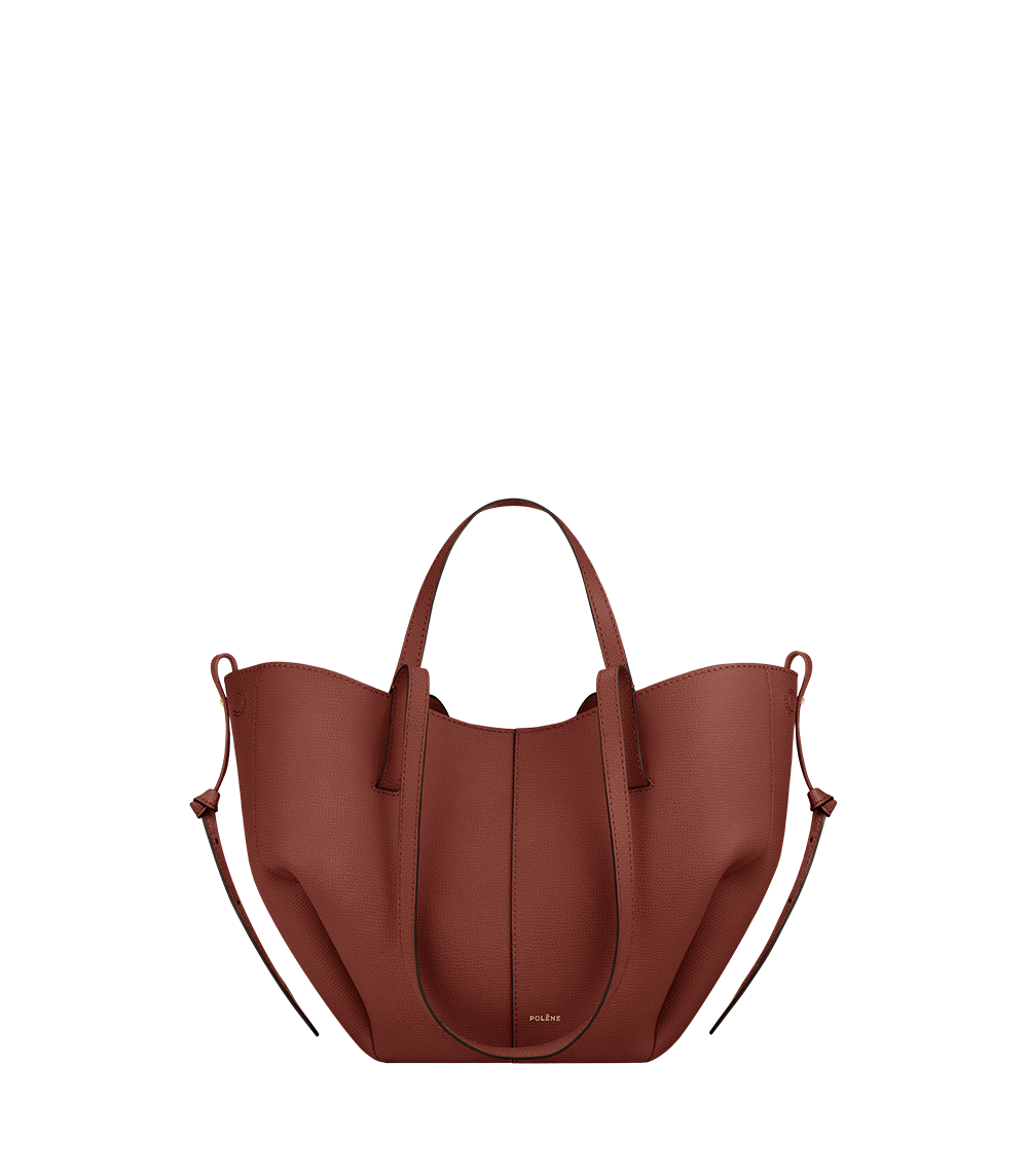 Polene Paris Cyme Mini - Argile Rouge Grainé