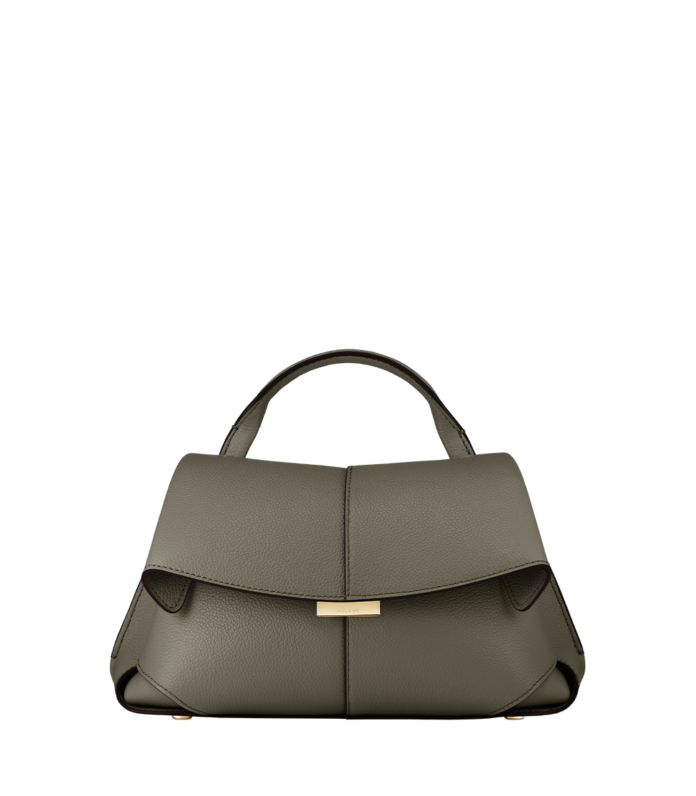 Polene Paris Mokki Mini - Vert Fumé Grainé