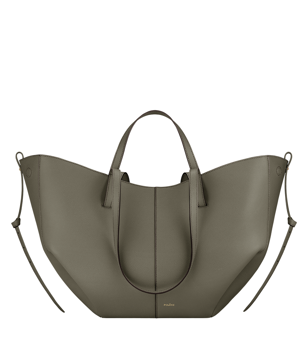 Polene Paris Cyme - Vert Fumé Grainé