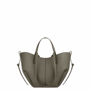 Polene Paris Cyme Mini - Vert Fumé Grainé