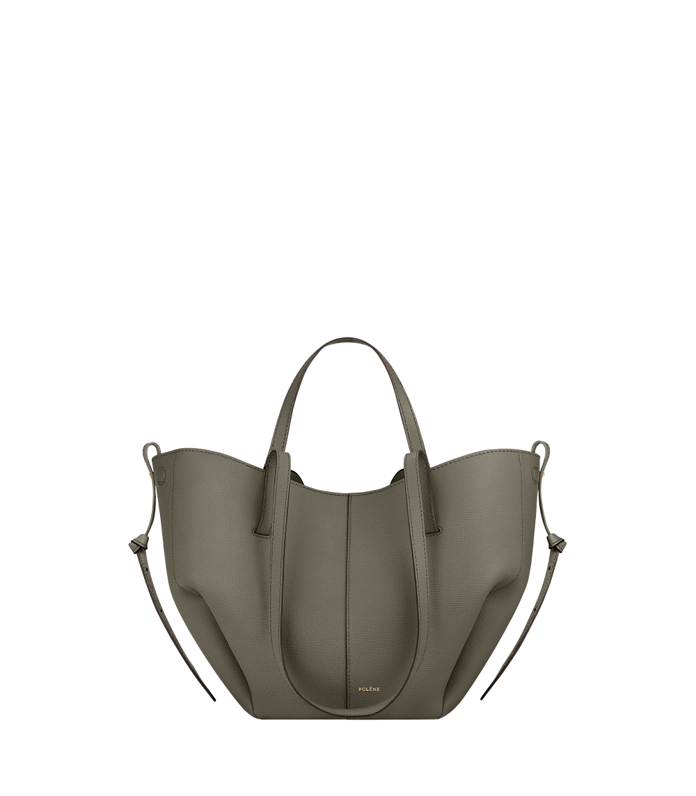 Polene Paris Cyme Mini - Vert Fumé Grainé