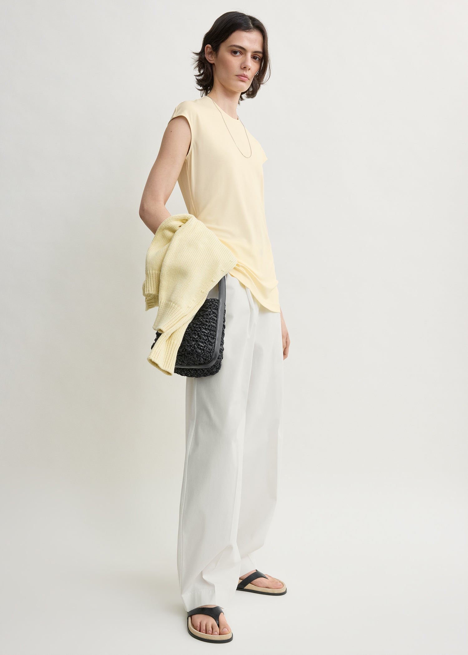 Toteme Studio Everyday top ecru