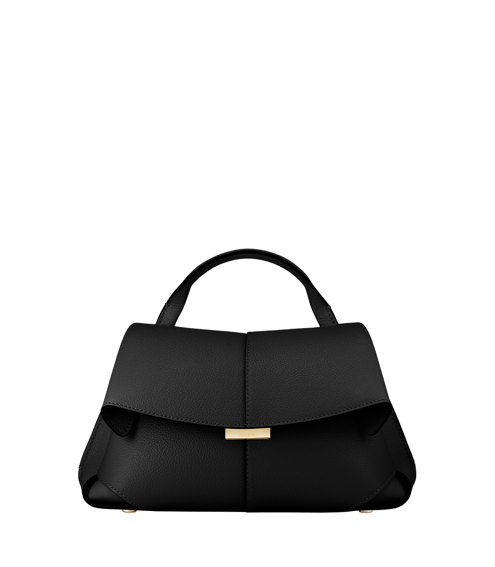 Polene Paris Mokki Mini - Noir Grainé