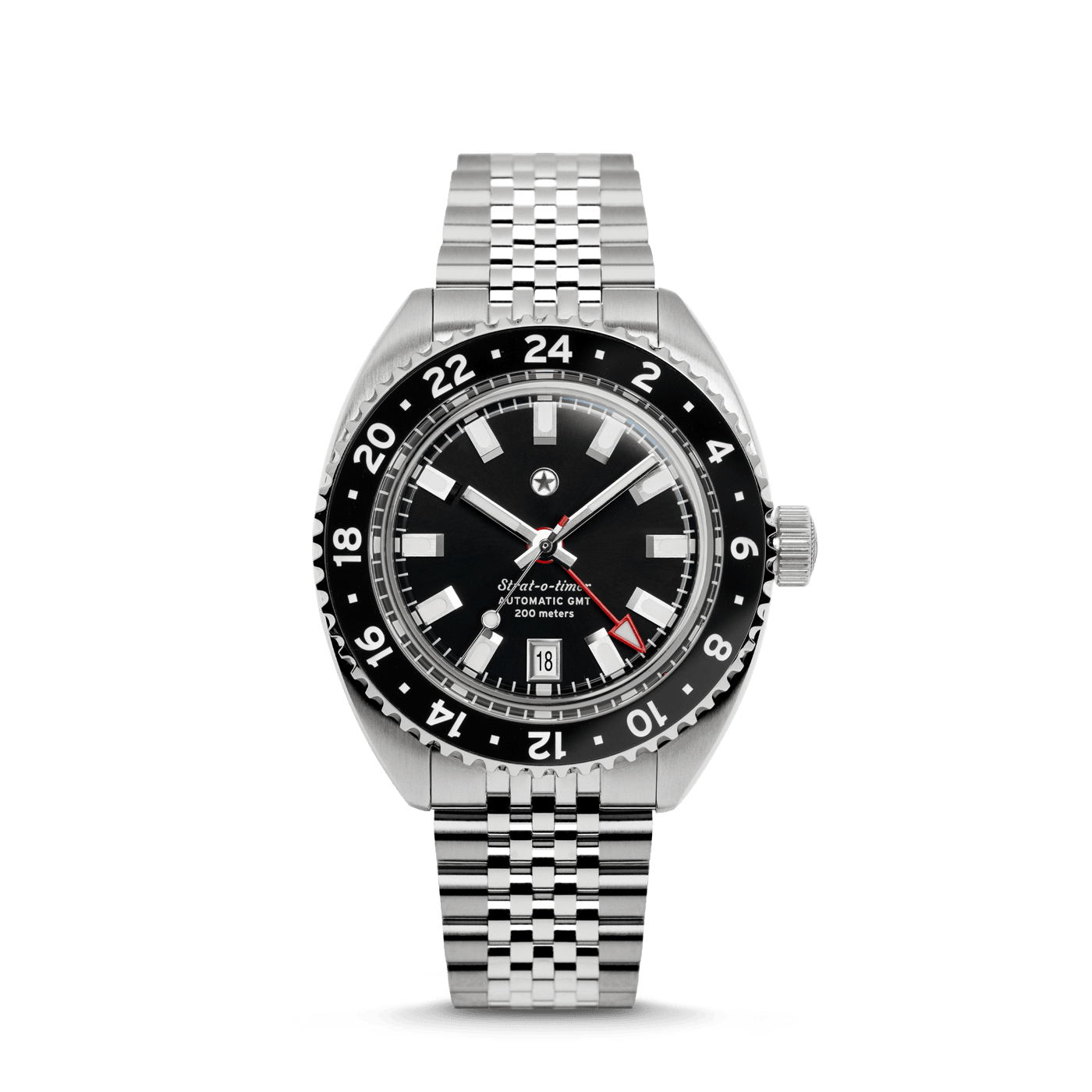Jack Mason Strat-o-timer GMT: Black Tie