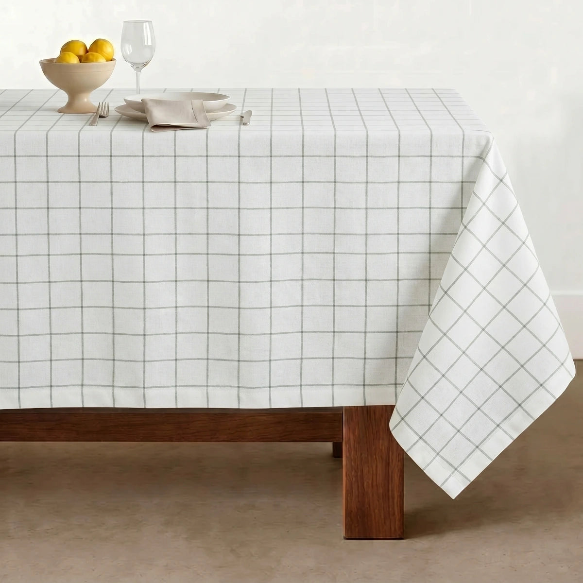 Stefana Silber x TWOPAGES Print Linen Rectangular Tablecloth