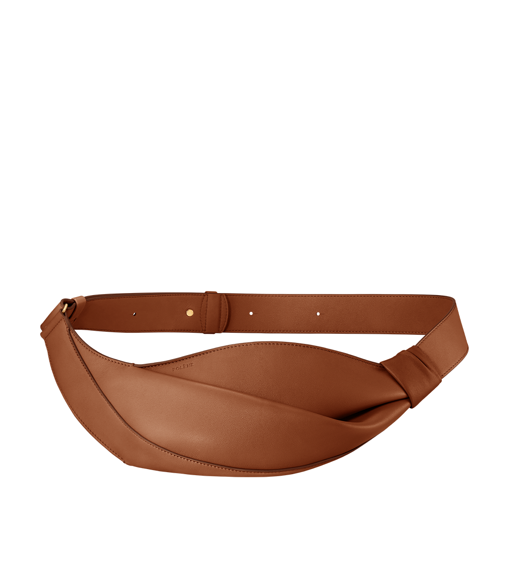 Polene Paris Neyu - Cognac Lisse