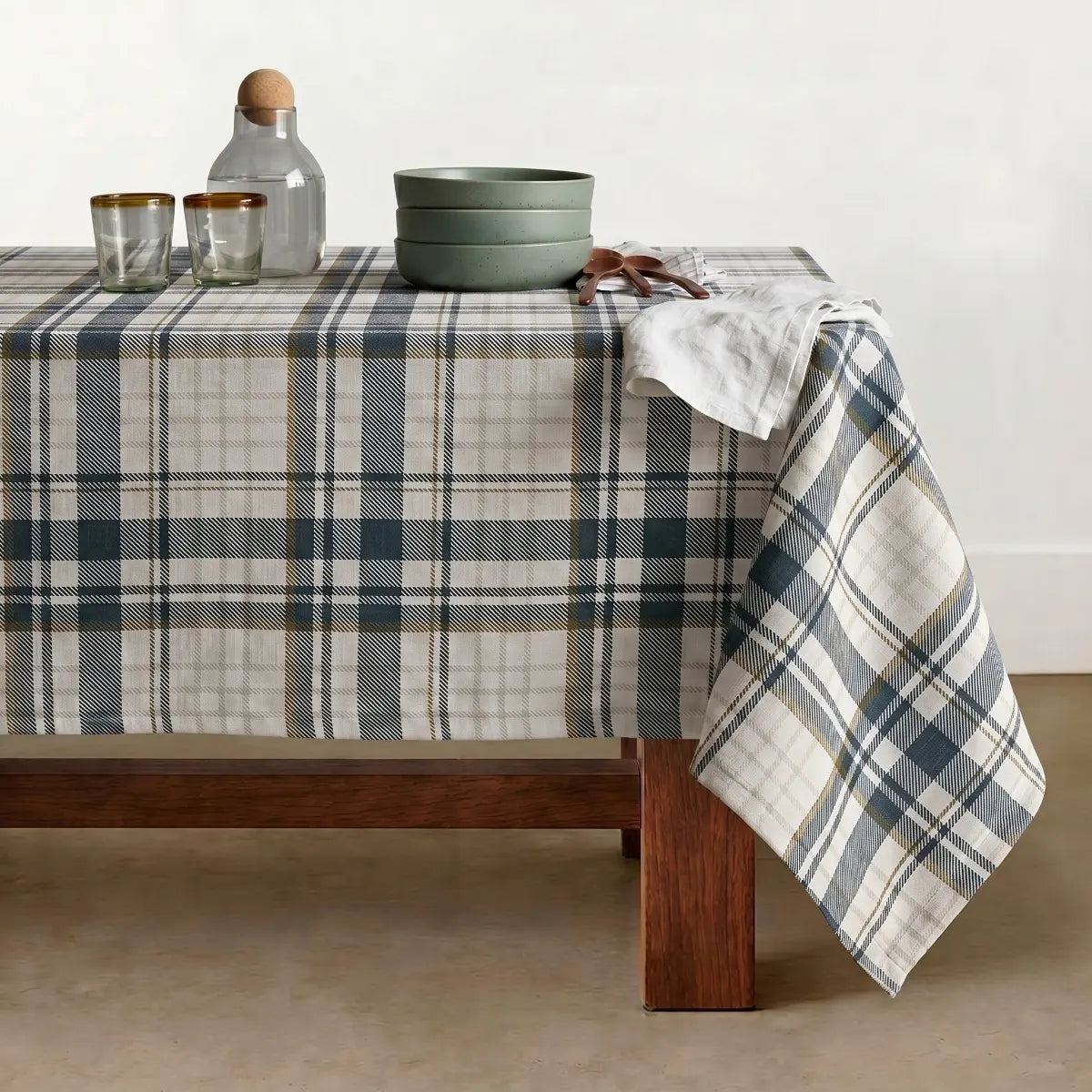 Kim Morrow x TWOPAGES Cotton Printed Tablecloth