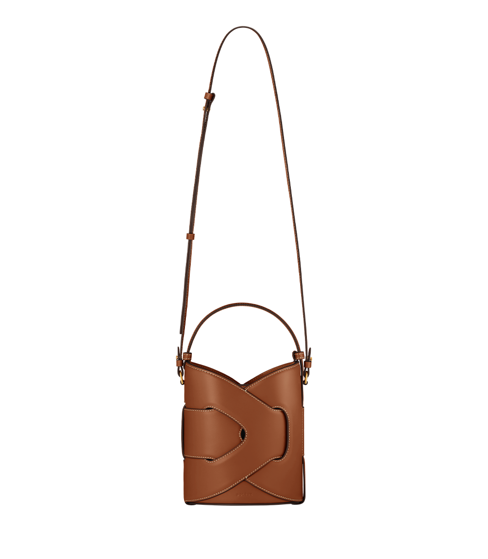 Polene Paris Nodde Seau - Cognac