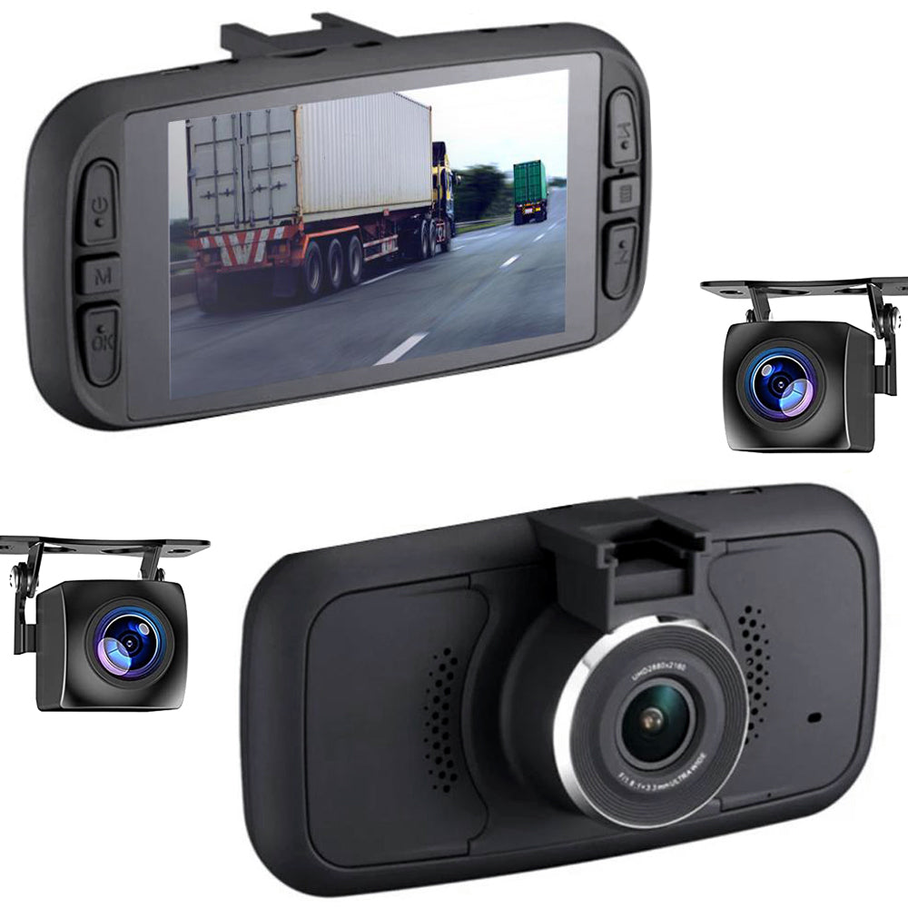 EagleEye 2nd Gen Triple Cam 2K Dashcam, Records 3 Viewpoints Now With Wifi