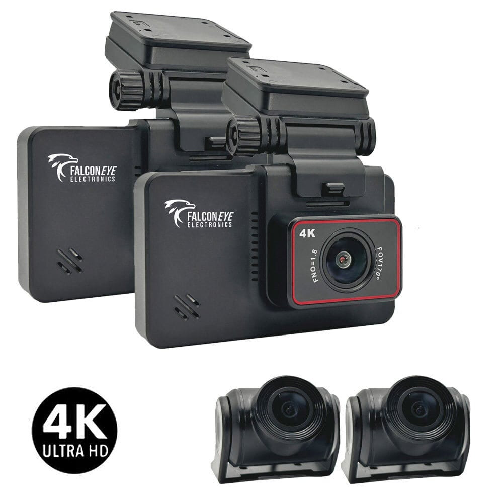 Dashcam Quad Pinnacle Pro 4K Dash Cam with GPS