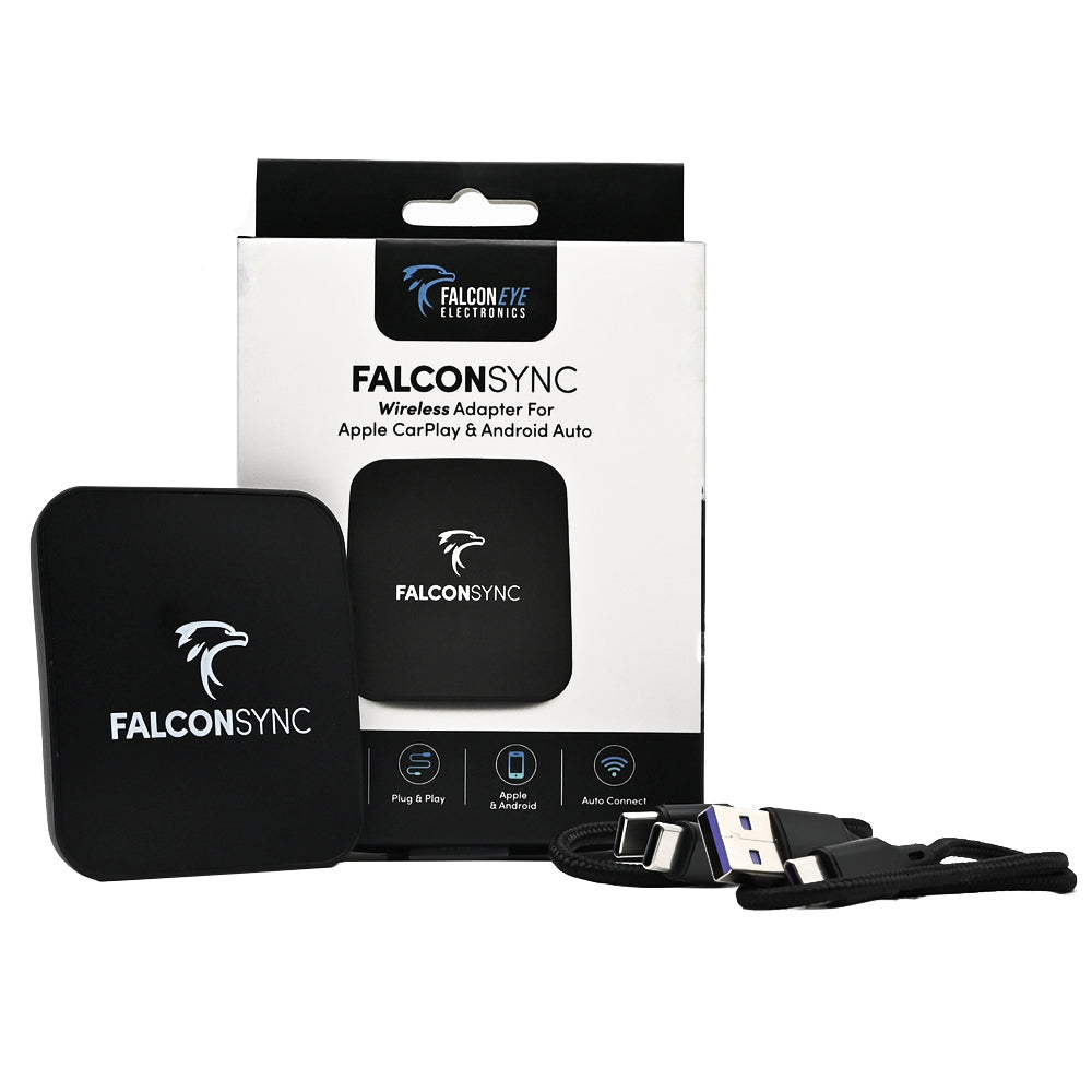 Dashcam FalconSync Wireless Apple CarPlay/Android Auto Adapter