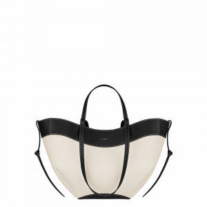 Polene Paris Cyme Mini - Tissé Noir