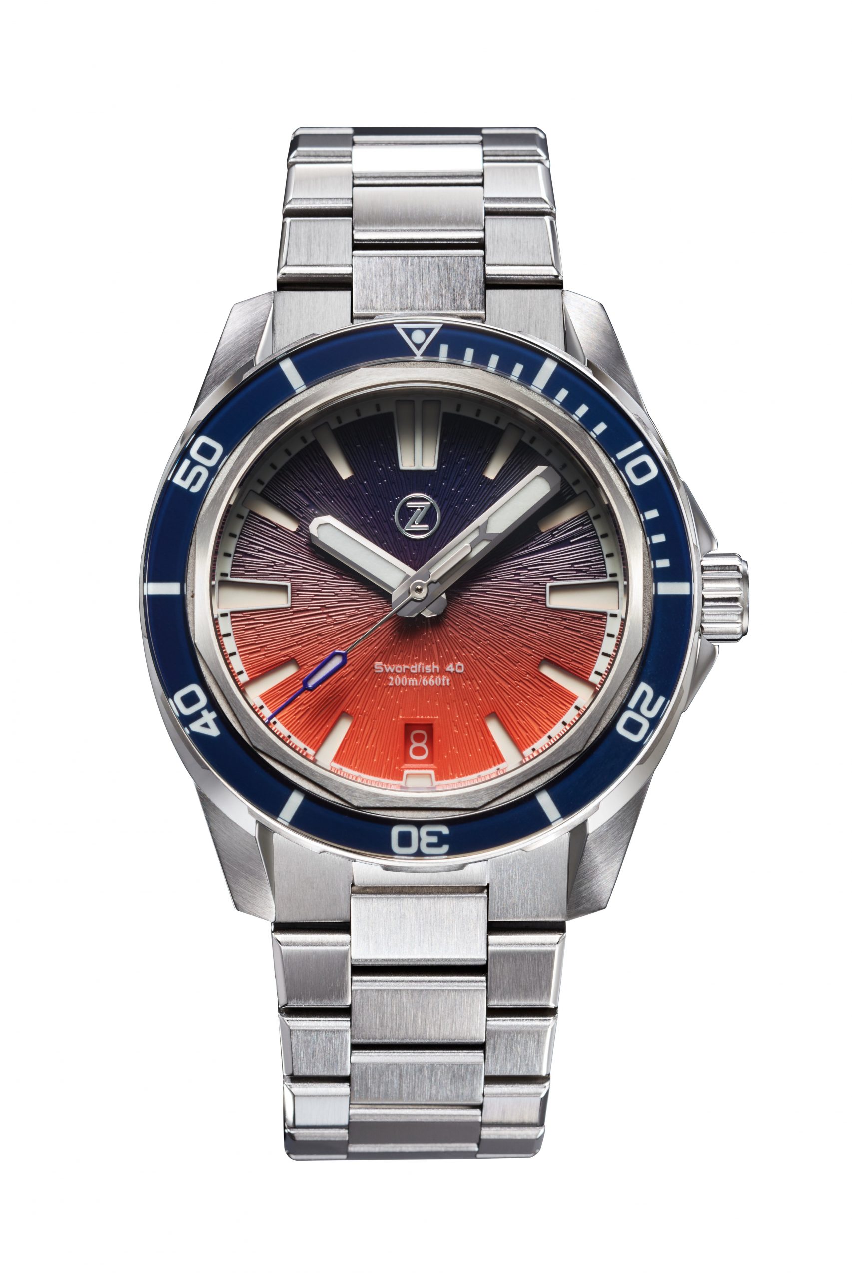Zelos Swordfish 40mm SS 'Dusk'